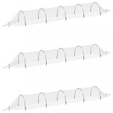 Cumpara ieftin Tuneluri din plasa, 3 buc., 1,5x5 m, fibra de sticla si PP