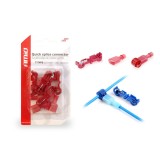 Cuplaje electrice pentru imbinari rapide de tip t 0,5 - 1mm2, 10a, 5 buc blister