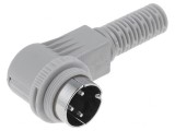 Mufă DIN 3 PIN 180&deg; 90&deg; pentru Cablu