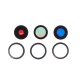 Geam Camera cu Rama Negru Apple iPhone 15 Pro, Bulk