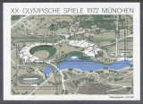 Germany Bundes 1972 Olympic Games Munich perf. sheet Mi.B7 MNH DA.181, Nestampilat