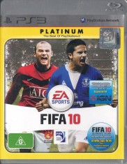 Joc Fifa 10 Platinum PS3 PlayStation 3, Second-Hand