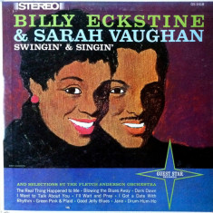 Vinil Billy Eckstine & Sarah Vaughan / The Fletch – Swingin' & Singin' (VG+)