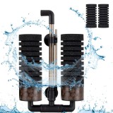 Cumpara ieftin Filtru Intern pentru Acvariu, Sofia CONCEPT&reg;, Material ABS, Bile Ceramice, pentru Acvariu de 57 pana la 208 Litri(M), Negru