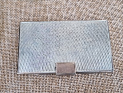 PORT CARTI DE VIZITĂ DIN METAL INOXIDABIL foto