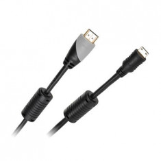 Cablu HDMI tata - mini HDMI tata, 1,8m, Cabletech - 401750 foto