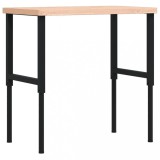 Cumpara ieftin Banc de lucru 100x60x(73-99,5) cm lemn masiv fag dreptunghiular