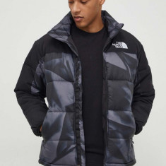 The North Face geaca HMLYN INSULATED barbati, culoarea gri, de iarna