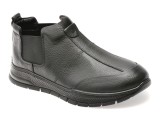 Ghete GRYXX negre, HS084, din piele naturala