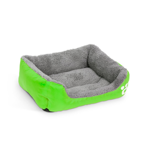 Culcus Pentru Catei - Marime &quot;S&quot; - 42 x 32 cm - Verde