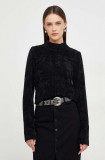 Cumpara ieftin Answear Lab pulover femei, culoarea negru, light, cu turtleneck
