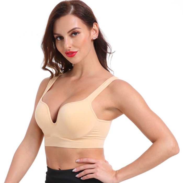 J720-155 Bustiera sport cu bustul buretat si push-up