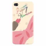 Husa silicon pentru Apple Iphone 4 / 4S, Cute Girly