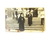 Cumpara ieftin Rara! Fotografie originala carte postala cu primul patriarh al B.O.R. Mitropolit Primat,Regent,Senator,Prim Ministru fascist 1938-1939...Miron Cristea