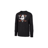 Anaheim Ducks tricou de bărbați cu m&acirc;necă lungă Line Up MVP 47 Club Long Sleeve Tee - S, 47 Brand