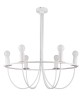 Pendul GLS GoodHome Biham, alb, 6xE27, finisaj mat
