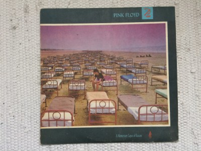 pink floyd a momentary lapse of reason 1987 album disc vinyl lp muzica prog rock balkanton VG+ foto