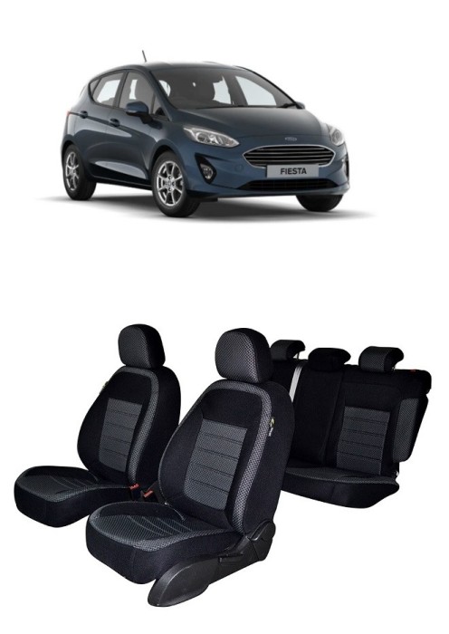 Set Huse scaune dedicate Ford Fiesta (2017-2019)