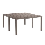 Masă dublă de grădină din plastic, Tulsa, pentru cappuccino