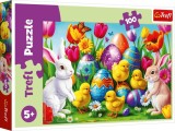 Puzzle trefl 100 pajistea de paste