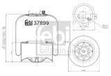 FEBI BILSTEIN 37899 Burduf, suspensie pneumatica