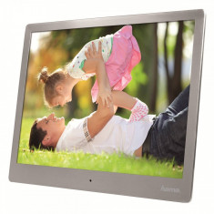 Rama foto digitala Hama Steel Premium 9.7 inch 4GB USB Silver foto