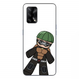 Husa compatibila cu Oppo A74 4G Silicon Gel Tpu Model One Punch Man Mumen Rider