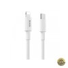 Cablu USB-C la Lightning Hoco X56, 20W, 1m, Alb, Incarcare Rapida, Power Delivery, Compatibil Apple