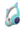 Casti Wireless Q-EM50 urechi de pisica Hi-Res audio pentru copii