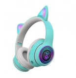 Casti Wireless Q-EM50 urechi de pisica Hi-Res audio pentru copii