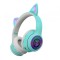 Casti Wireless Q-EM50 urechi de pisica Hi-Res audio pentru copii