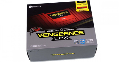 Memorii Corsair Vengeance LPX Black 16GB(2x8GB), DDR4, 4000MHz, CL18, Dual Channel + Cooler Radiator foto