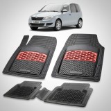 Cumpara ieftin Covorase Skoda Roomster I MPV Compatibile 2010-2015 | Red
