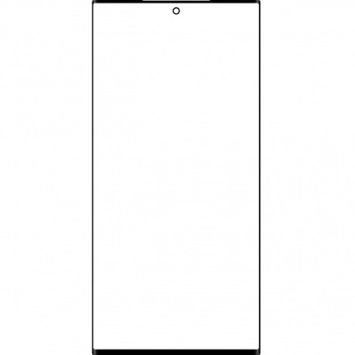 Geam Forward Guard Edge Glue / OCA pentru Samsung Galaxy S23 Ultra S918, Negru foto