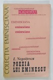 POEZIA LUI EMINESCU de I. NEGOITESCU , 1980