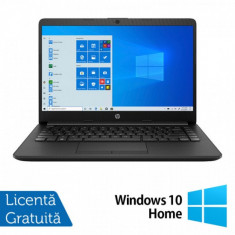 Laptop Nou HP 14-DK1031, AMD Ryzen 3 3250U 2.60GHz, 8GB DDR4, 1TB SATA, Bluetooth, Webcam, 14 Inch, Jet Black + Windows 10 Home foto