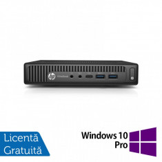 Calculator HP Elitedesk 800 G2 DM Mini PC, Intel Pentium G4400T 2.90GHz, 8GB DDR4, 120GB SSD + Windows 10 Pro foto