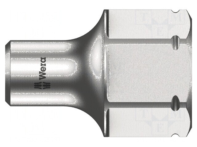 Cap tubular HEX 4mm 1/4 18mm cu 6 puncte