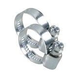 Set 2 bucati colier metalic cu surub pentru furtun 10-16mm, 3/8 inchi, calitate premium, GEKA