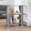 VidaXL Bibliotecă/Separator cameră, gri sonoma, 100x30x87 cm 813567