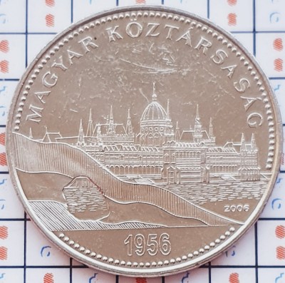 1288 Ungaria 50 Forint 2006 1956 Revolution km 789 UNC foto