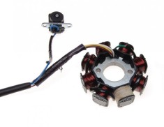 Stator aprindere si cititor 125cc, 8 bobine Cod Produs: MX_NEW ZV20011