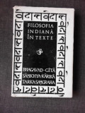 FILOSOFIA INDIANA IN TEXTE - BHAGAVAD - GITA