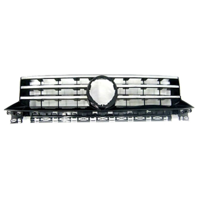 Grila radiator, masca fata Vw Caddy 3 (2k), 06.2015-, parte montare centrala, 95U205, Aftermarket