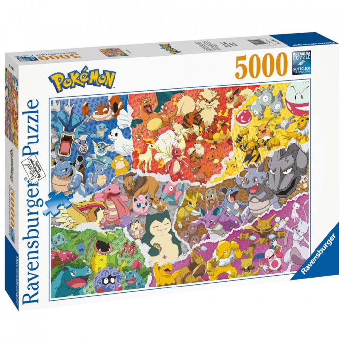 Puzzle Pok&eacute;mon, 5000 Piese