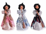 Cumpara ieftin Set 3 figurine Halloween Vrajitoare Befana cu recipient pentru dulciuri &Oslash;12cmx35H