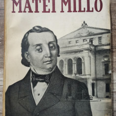 Matei Millo - Ioan Massoff// dedicatie, semnatura si carte de vizita autor