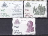 DB1 Vatican 1991 Papa Leon XIII 3 v. MNH, Nestampilat