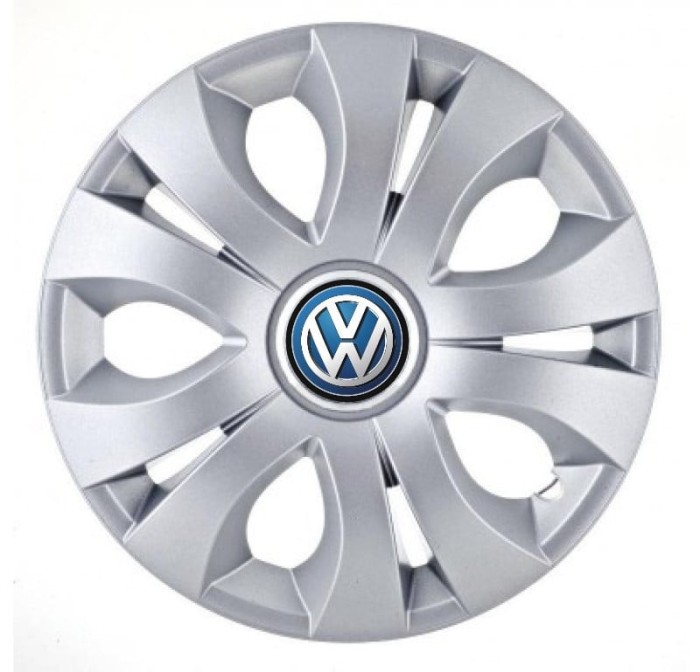 Set 4 capace roti Top Gray pentru gama Volkswagen, R17