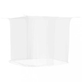 Plasa de tantari suspendata 156 ochiuri alb 220x200x210 cm